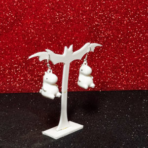 Chubby Cloud Creature Earrings