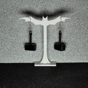 Mini Mjolnir Dangle Earrings